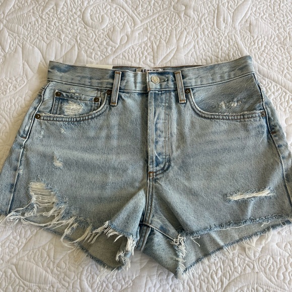 Agolde cut Jean shorts - Picture 4 of 4